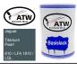 Preview: Jaguar, Titanium Pearl, 810 / LFA 1810 / LGL: 500ml Lackdose, von ATW Autoteile West.
